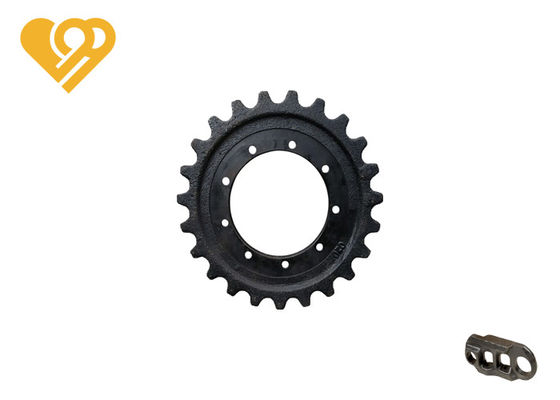 JS220 JCB Excavator Track Drive Sprocket Assembly with Surface Hardness HRC42-56