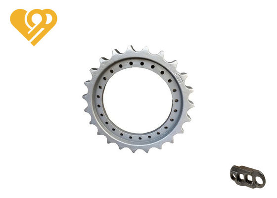 JS220 JCB Excavator Track Drive Sprocket Assembly with Surface Hardness HRC42-56