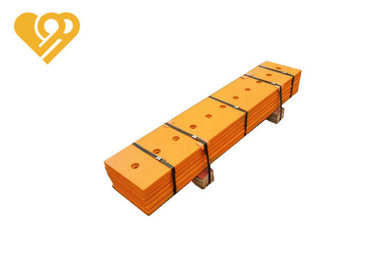 OEM Bulldozer Wear Parts Cutting Edge T127297 Bucket Blade Yellow Color