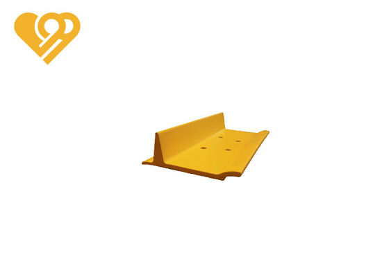 HRC40 Single Lug 25MnB Steel Bulldozer Track Pads