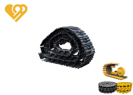 Heavy-Duty Precision Heat-Treated Track Chain for Komatsu PC300 - Track Link & Shoe Assembly