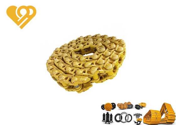 Heavy Duty Undercarriage Parts - SH135 Excavator Greased & Sealed High Strength Track Chain Link Assembly 44 Link 